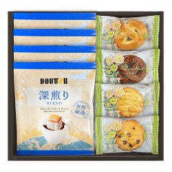 ドトールコーヒと4種類のクッキー詰合せ