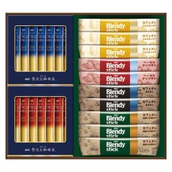 AGF スティック カフェオレ&ブラック アソートギフト