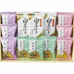 タニタ食堂監修減塩みそ汁・白子のり詰合せ